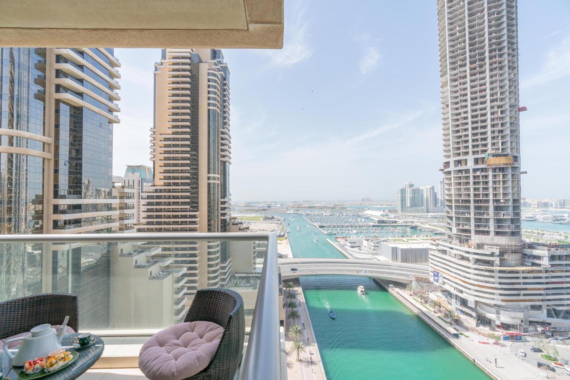 Vacay Lettings -2 Bed Iris Blue Dubai Marina Apartment Екстериор снимка