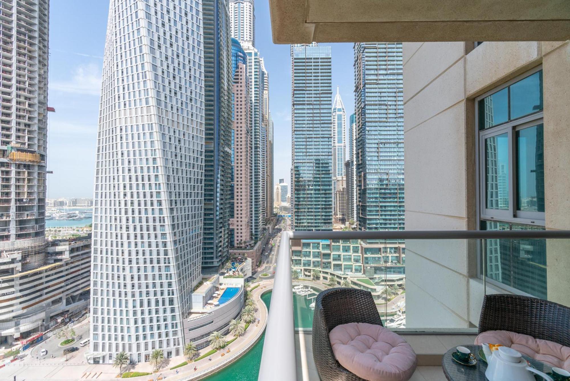 Vacay Lettings -2 Bed Iris Blue Dubai Marina Apartment Екстериор снимка
